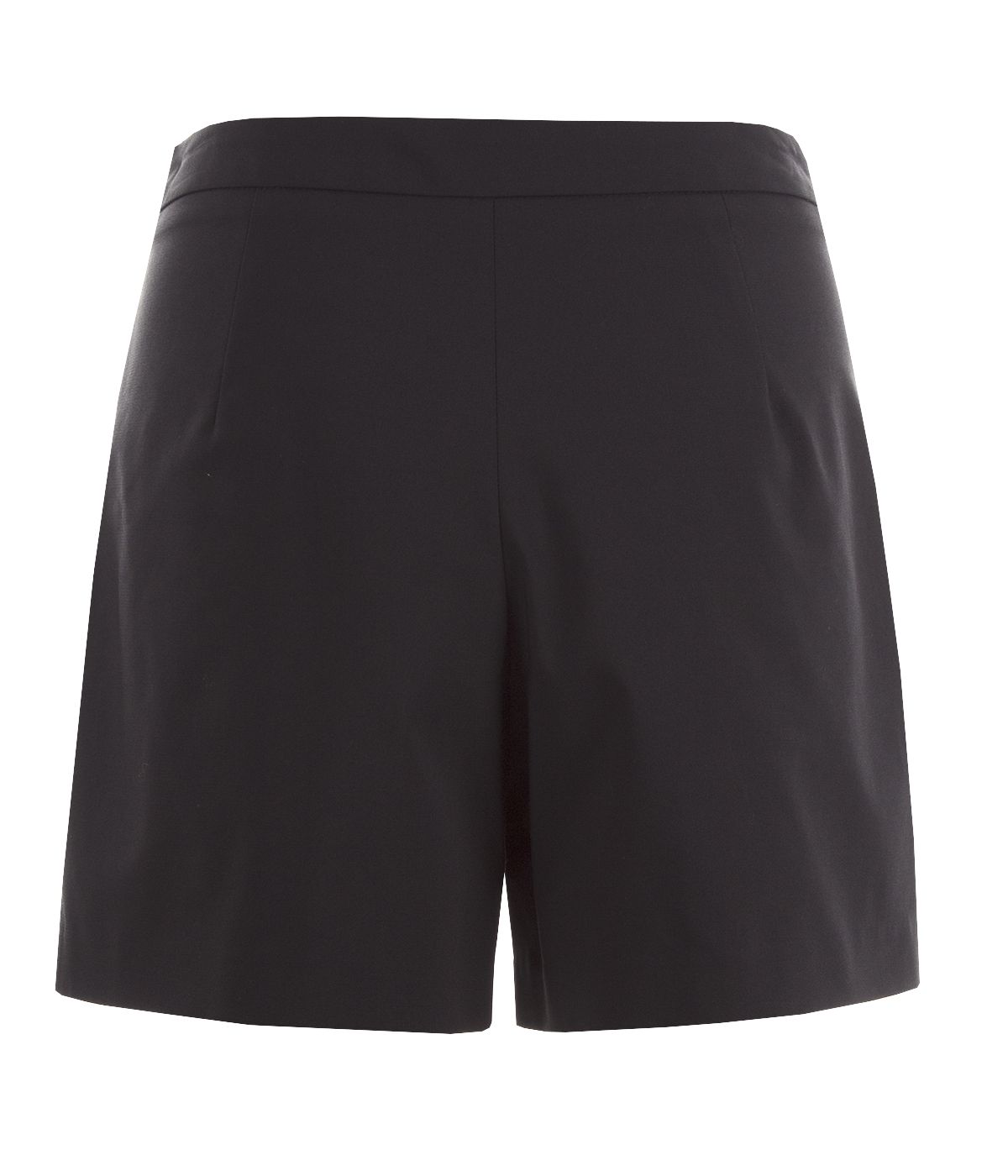 Tailored shorts with decorative buttons, with cotton in the composition 1